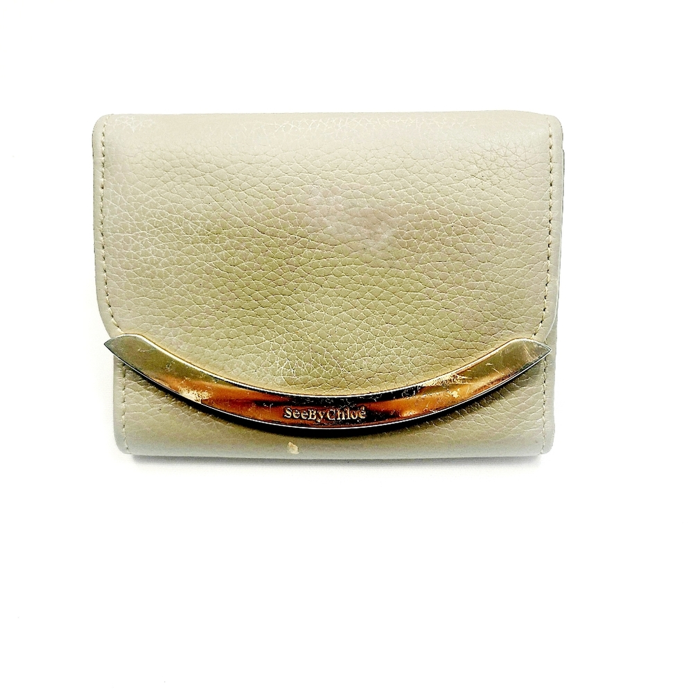 See By Chloe Leather Trifold Wallet